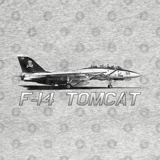 F14 Tomcat VF-103 Jolly Rogers by CoolCarVideos
